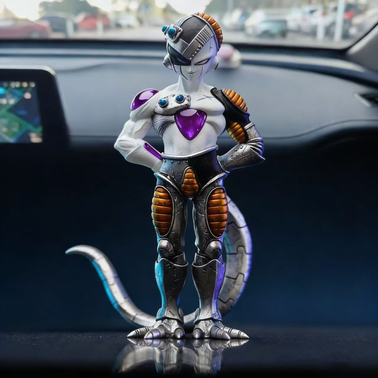 تمثال شخصية فريزا من أنمي دراغ - مراجعة Model Kit Frieza وسعره