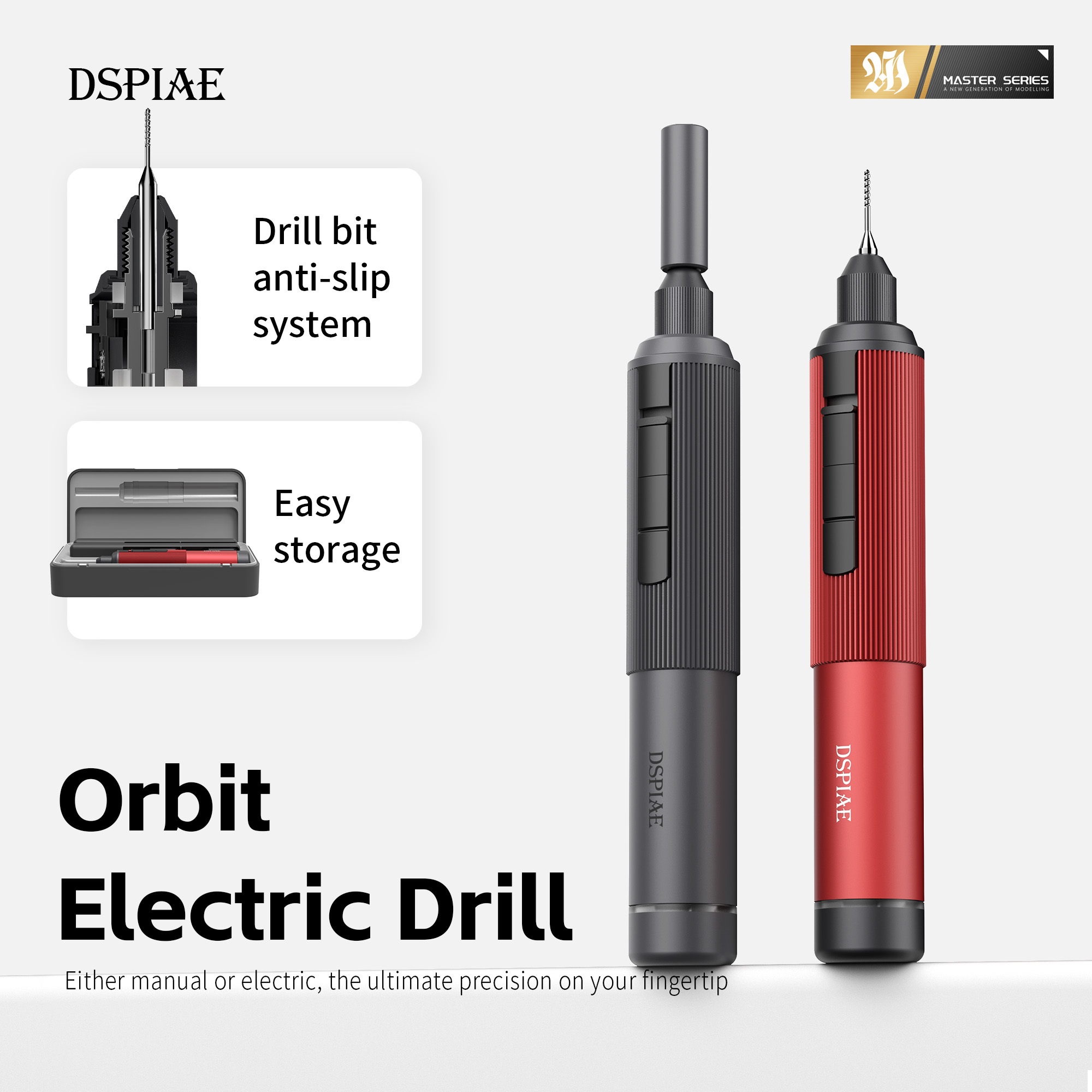 مثقاب كهربائي يدوي DSPIAE AT-E - مراجعة Model Kit Paint Set وسعره