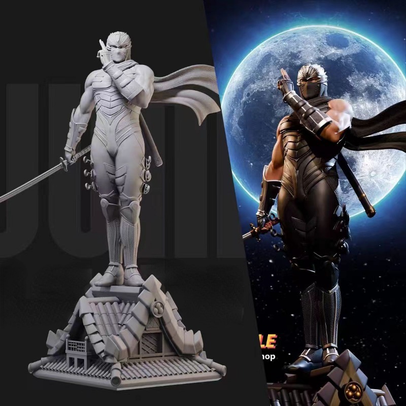 شكل راتنج النينجا ريو الأسود ا - مراجعة Model Kit Galahad وسعره