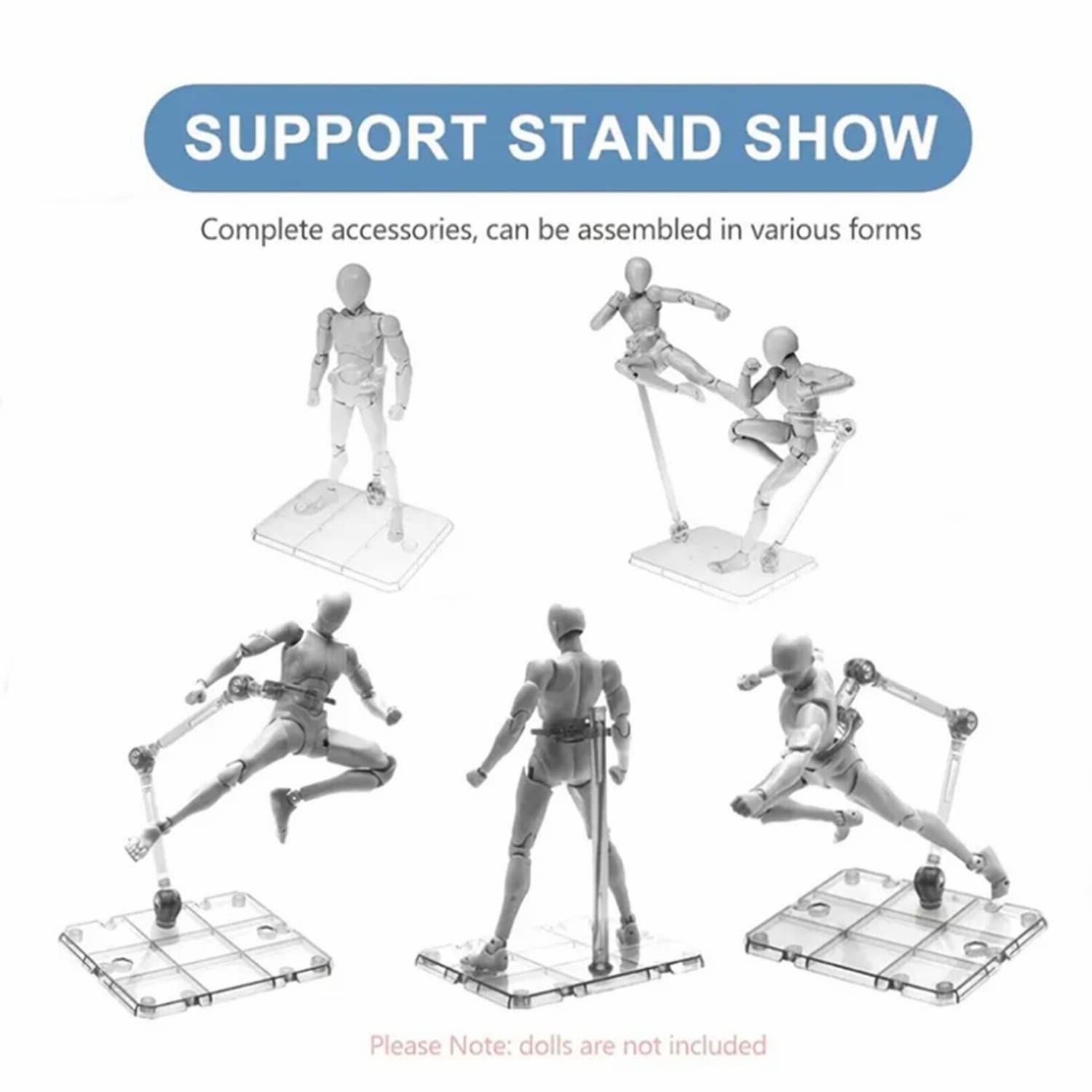 حوامل شخصيات الحركة، حامل عرض  - مراجعة Model Kit Hg وسعره