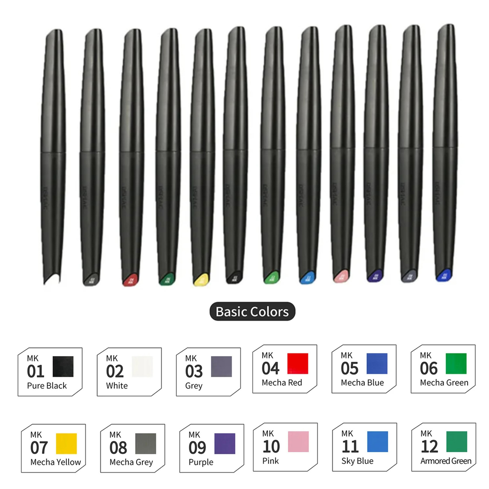 DSPIAE طرف ناعم مجموعة أقلام ت - مراجعة Model Kit Paint Set وسعره