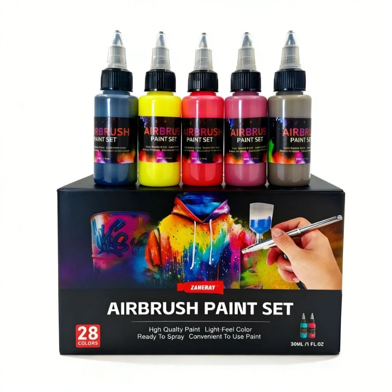 مجموعة ألوان أكريليك مائية للر - مراجعة Model Kit Paint Set وسعره