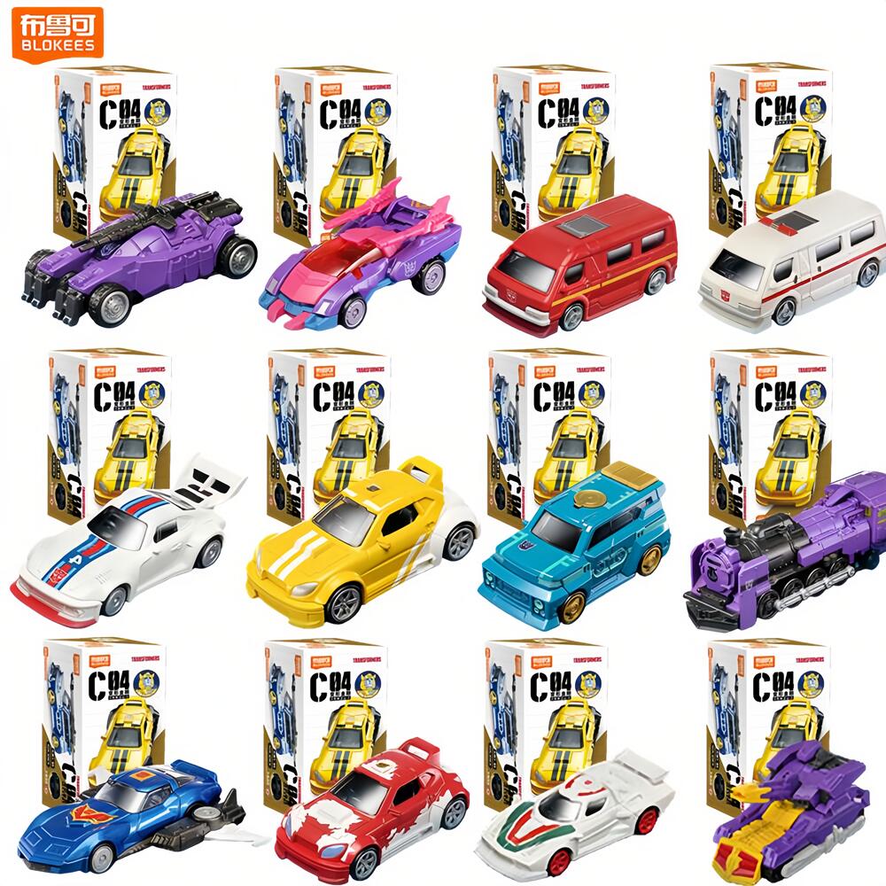 بلوكيز ترانسفورمرز C04-12 قطعة - مراجعة Model Kit Transformers Blokees وسعره