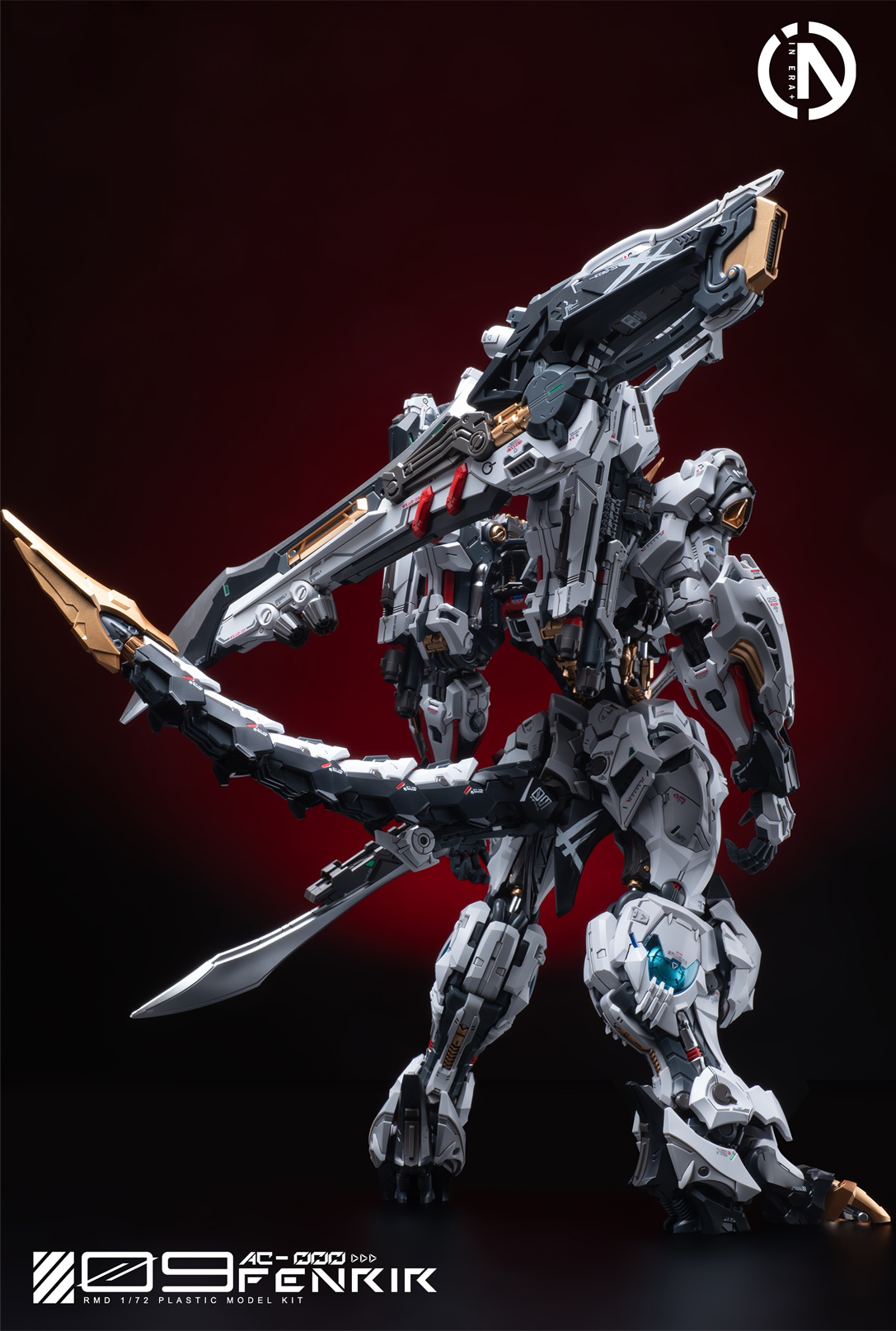 متوفر في المخزون: نموذج تجميع  - مراجعة Fenrir Model Kit In Era وسعره