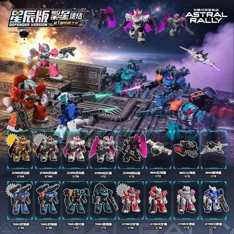 جديد أصلي بلوكيز أسترال رالي د - مراجعة Model Kit Transformers Blokees وسعره