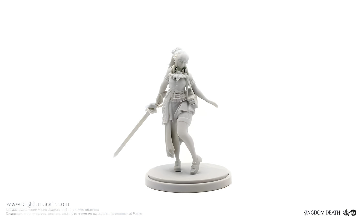 طقم موديل راتنج لموت المملكة ، - مراجعة Model Kit Galahad وسعره