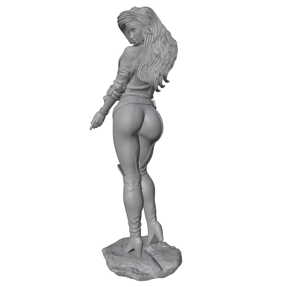 مجسم أنثوي واقعي وأنيق بمقياس  - مراجعة Model Kit Hg وسعره