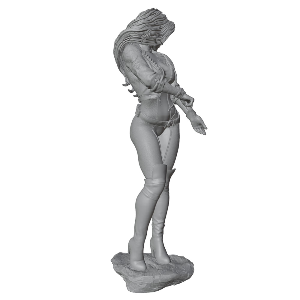 مجسم أنثوي واقعي وأنيق بمقياس  - مراجعة Model Kit Hg وسعره