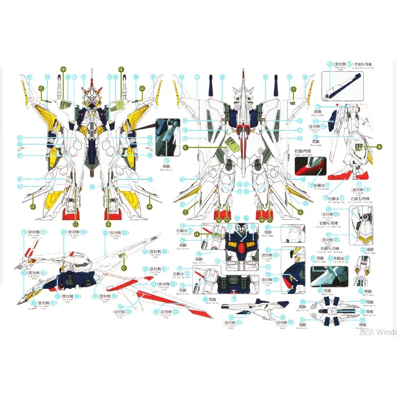 ملصقات فلورسنت فلامينج سنو HG- - مراجعة Model Kit Hg وسعره