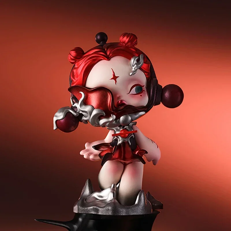 البوب مارت SKULLPANDA سلسلة ال - مراجعة Model Kit Anime Girl وسعره