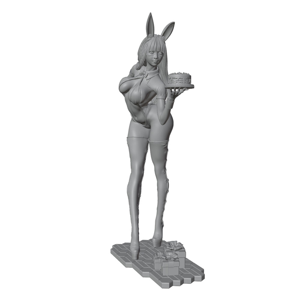مجسم شخصية فتاة أرنب لحفلات ال - مراجعة Model Kit Hg وسعره