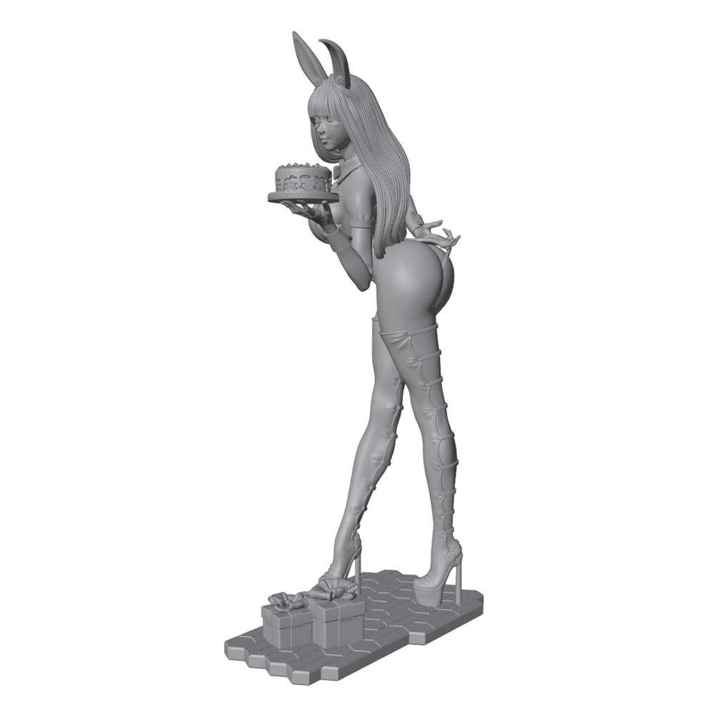 مجسم شخصية فتاة أرنب لحفلات ال - مراجعة Model Kit Hg وسعره