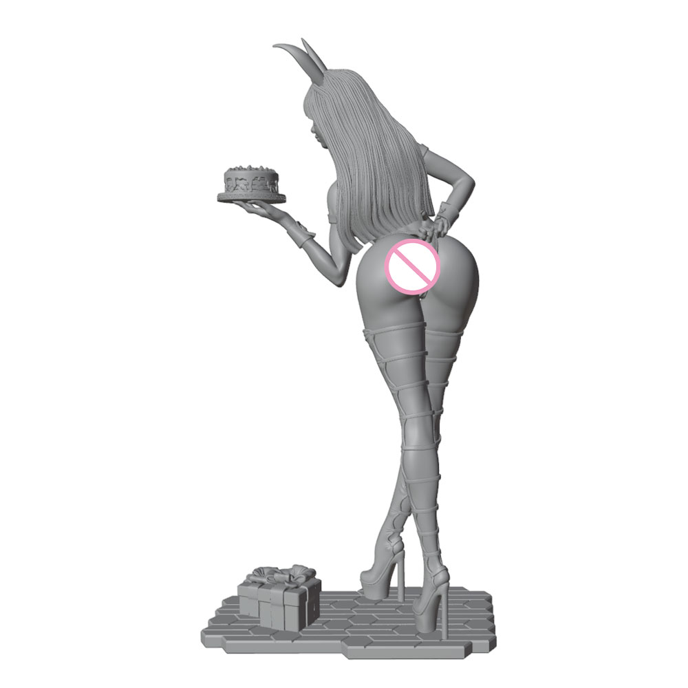 مجسم شخصية فتاة أرنب لحفلات ال - مراجعة Model Kit Hg وسعره