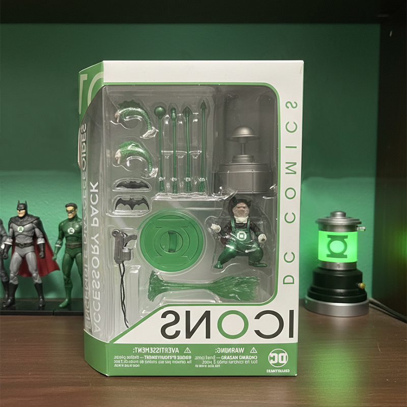 مجموعة إكسسوارات DC Comics Ico - مراجعة Model Kit Hg وسعره