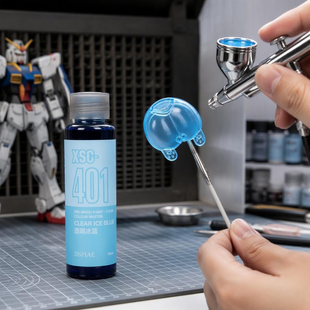 سلسلة DSPIAE XSC طلاء مائي جاه - مراجعة Model Kit Paint Set وسعره