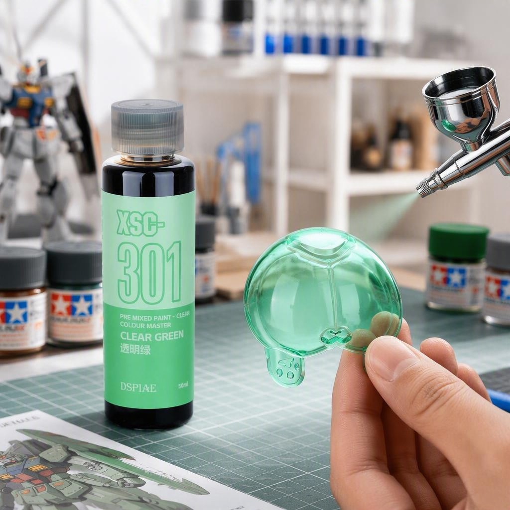سلسلة DSPIAE XSC طلاء مائي جاه - مراجعة Model Kit Paint Set وسعره