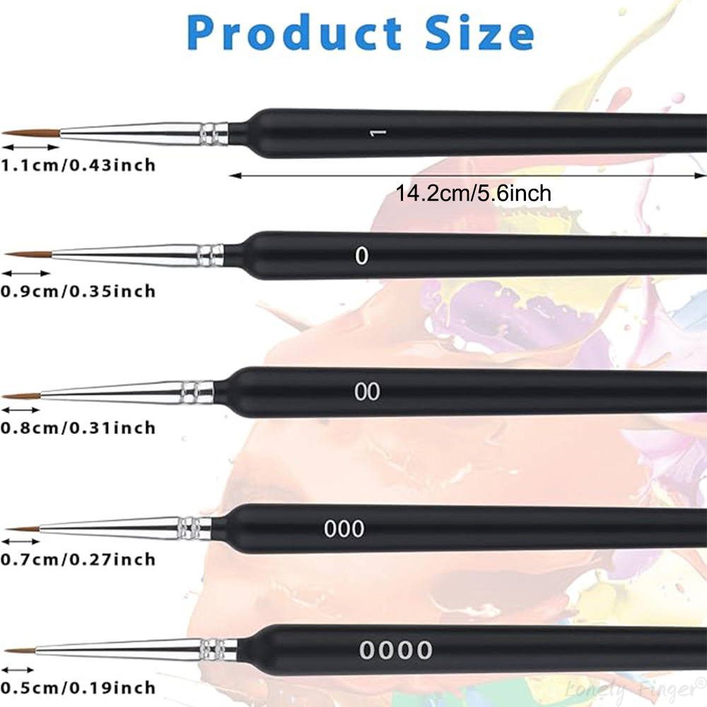 مجموعة فرش الطلاء 5/11 قطعة، ف - مراجعة Model Kit Paint Set وسعره