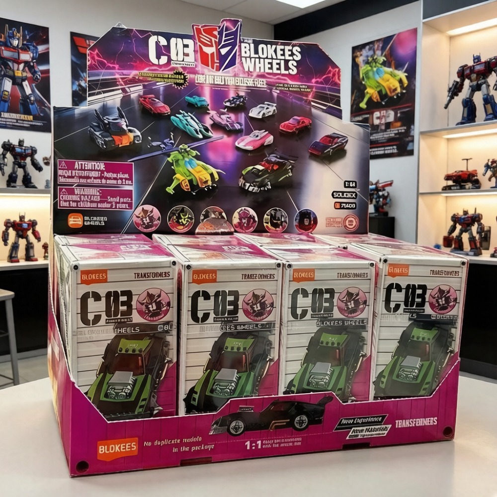 نموذج أصلي من سلسلة ترانسفورمر - مراجعة Model Kit Transformers Blokees وسعره