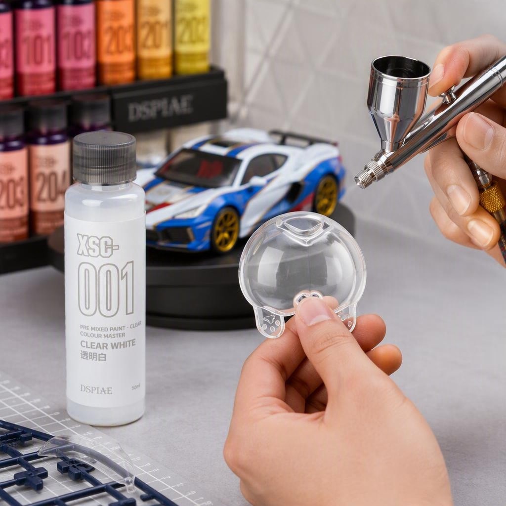 طلاء مائي مختلط مسبقًا من سلسل - مراجعة Model Kit Paint Set وسعره