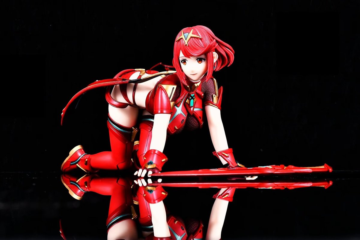 تمثال أنمي جديد من سلسلة زينوب - مراجعة Model Kit Xenoblade وسعره
